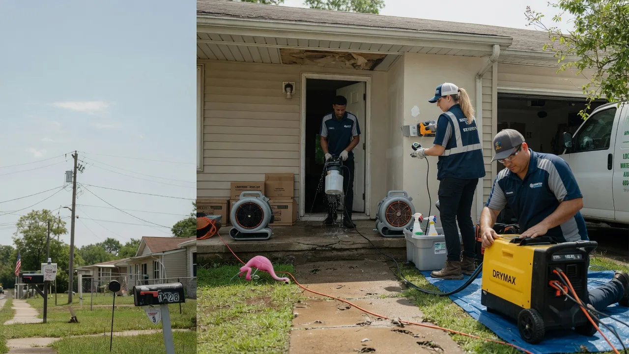 Storm Damage Water Removal in Eva, TN near me